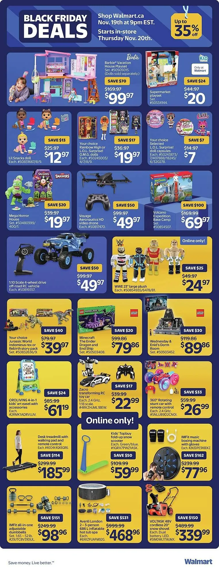 Walmart flyer from November 20 to November 28 2025 - flyer page 9