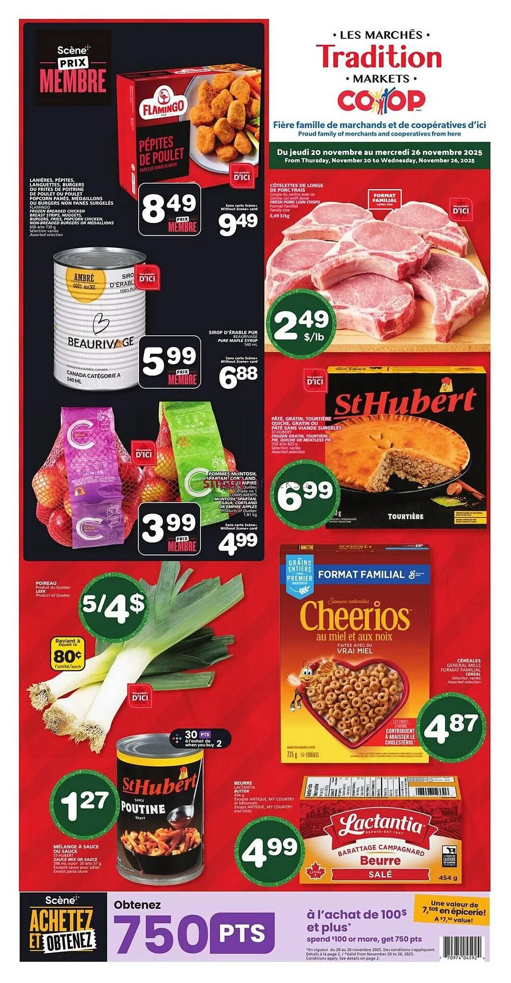 Marches Tradition flyer from November 20 to November 26 2025 - flyer page 1