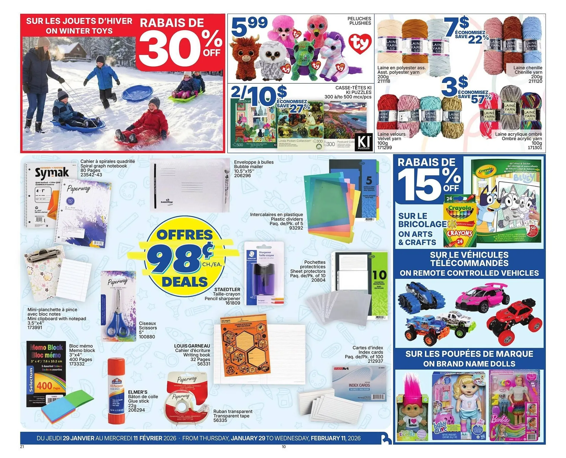 Rossy flyer from January 30 to February 6 2026 - flyer page 10