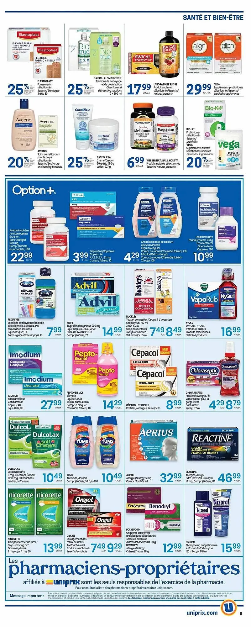 Uniprix flyer from December 3 to December 10 2025 - flyer page 7