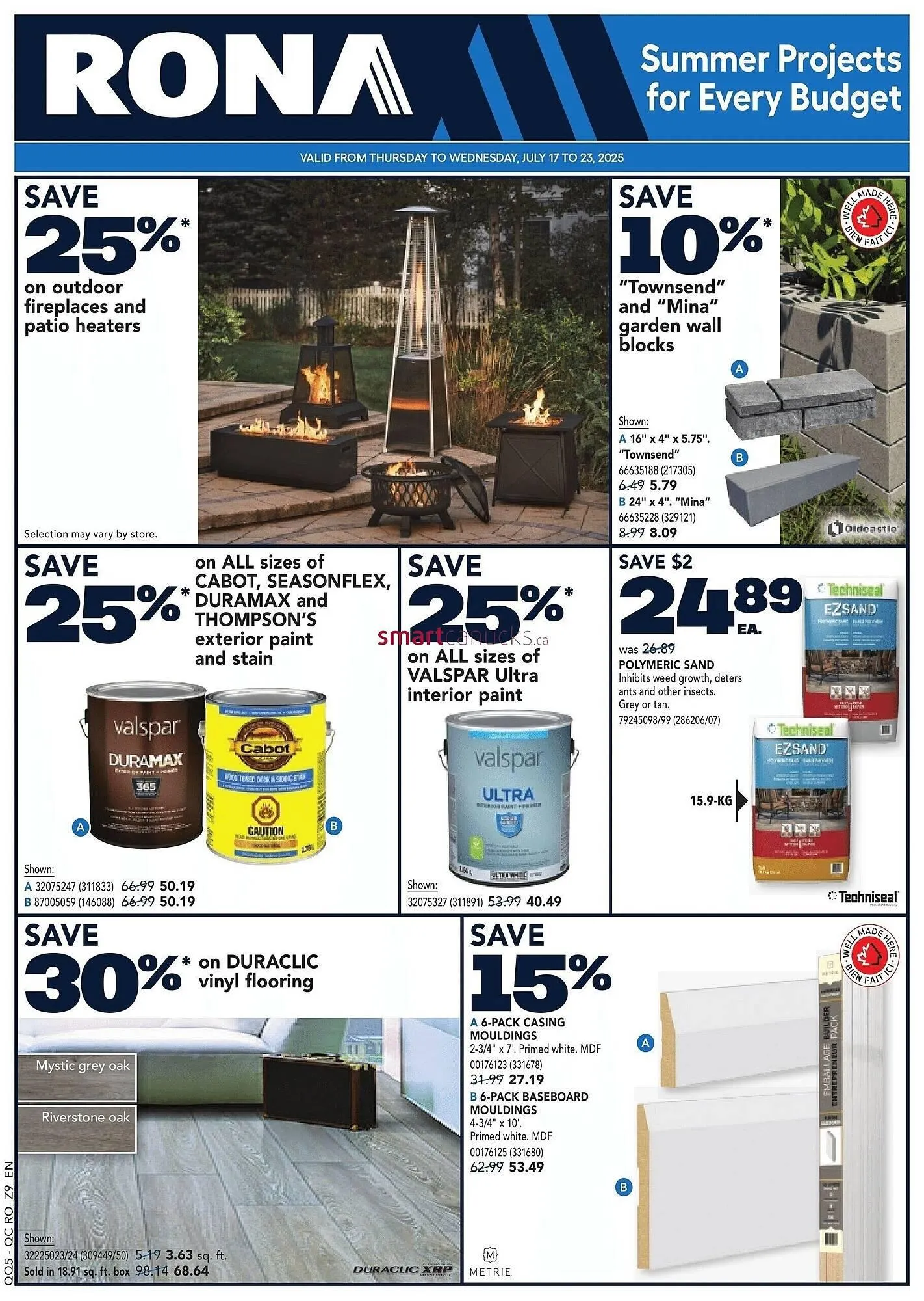 RONA flyer - 1