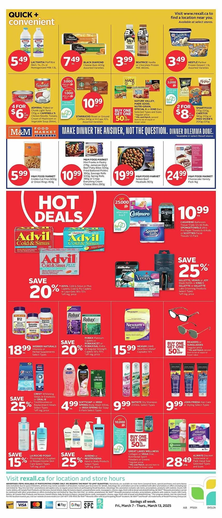 Rexall flyer from March 7 to March 14 2025 - flyer page 3