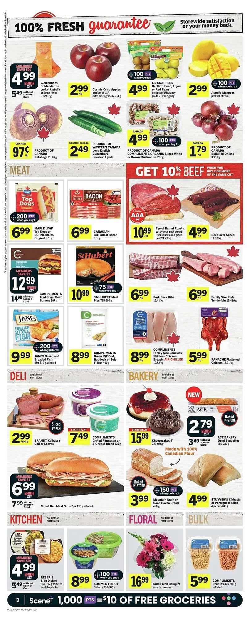 IGA flyer from November 27 to December 18 2025 - flyer page 3