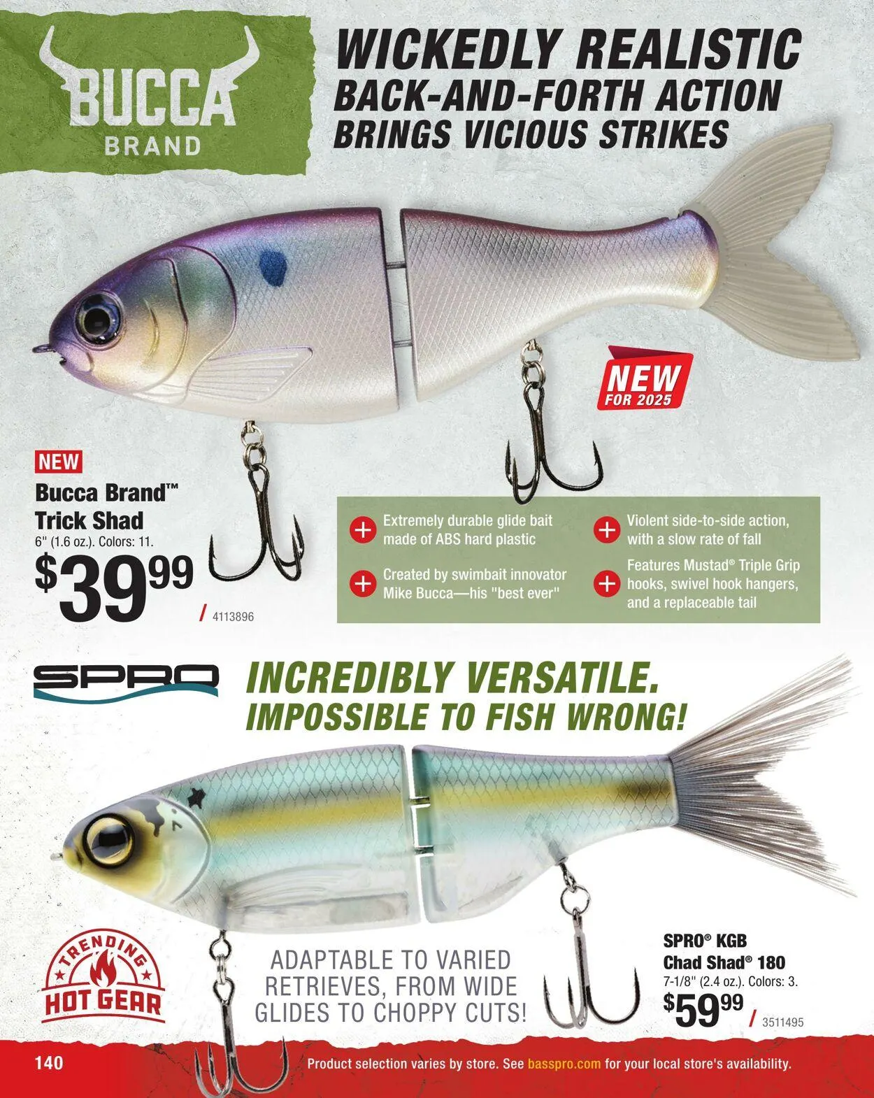 Bass Pro Current flyer from April 7 to April 21 2025 - flyer page 140