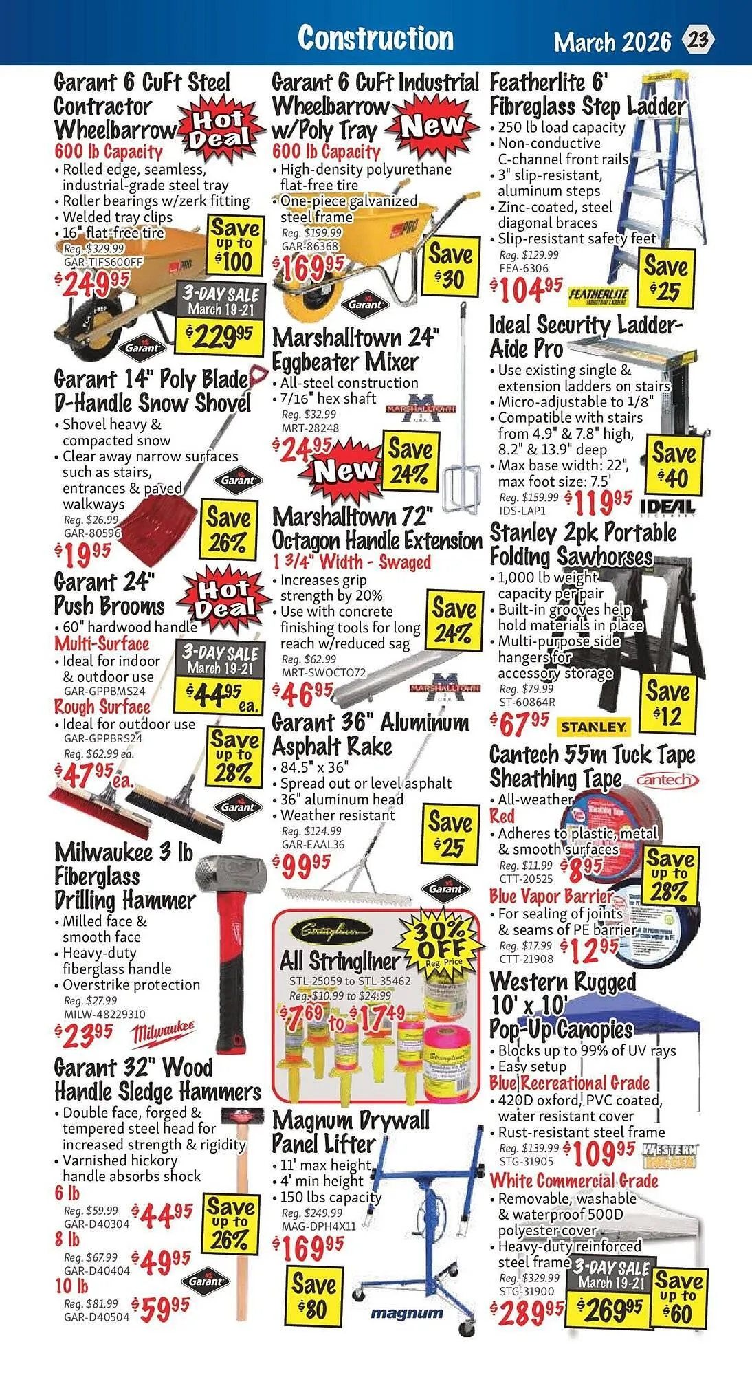 KMS Tools flyer from March 2 to March 16 2026 - flyer page 23