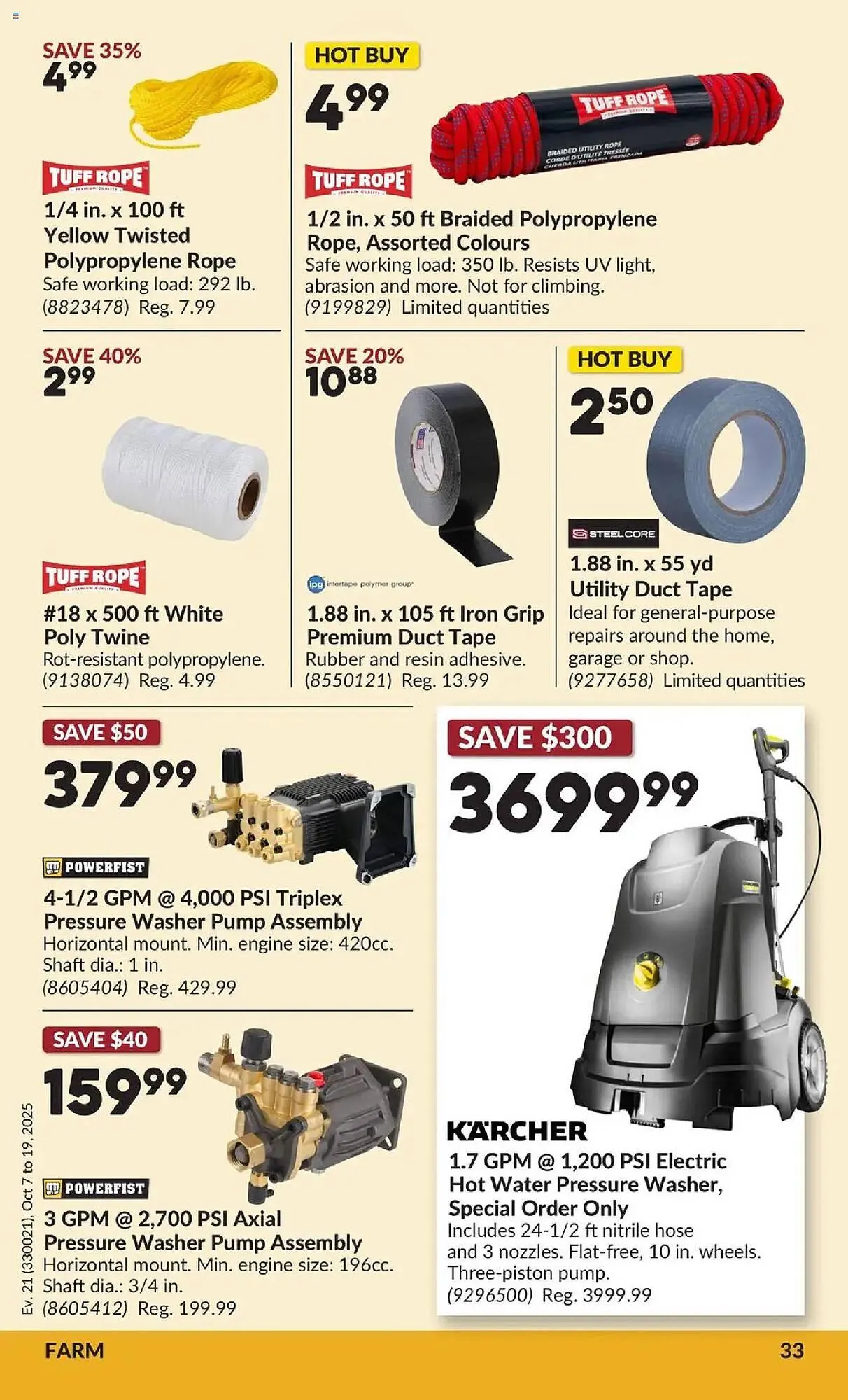 Princess Auto flyer from October 7 to October 20 2025 - flyer page 39