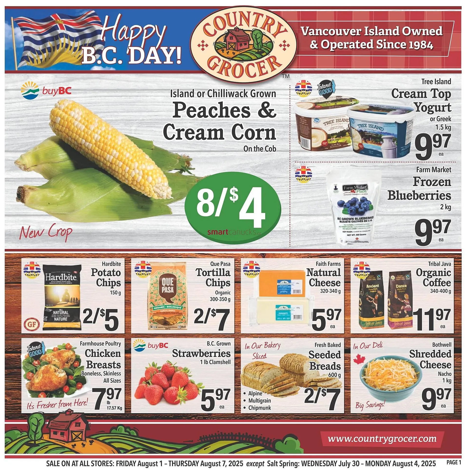 Country Grocer flyer - 1