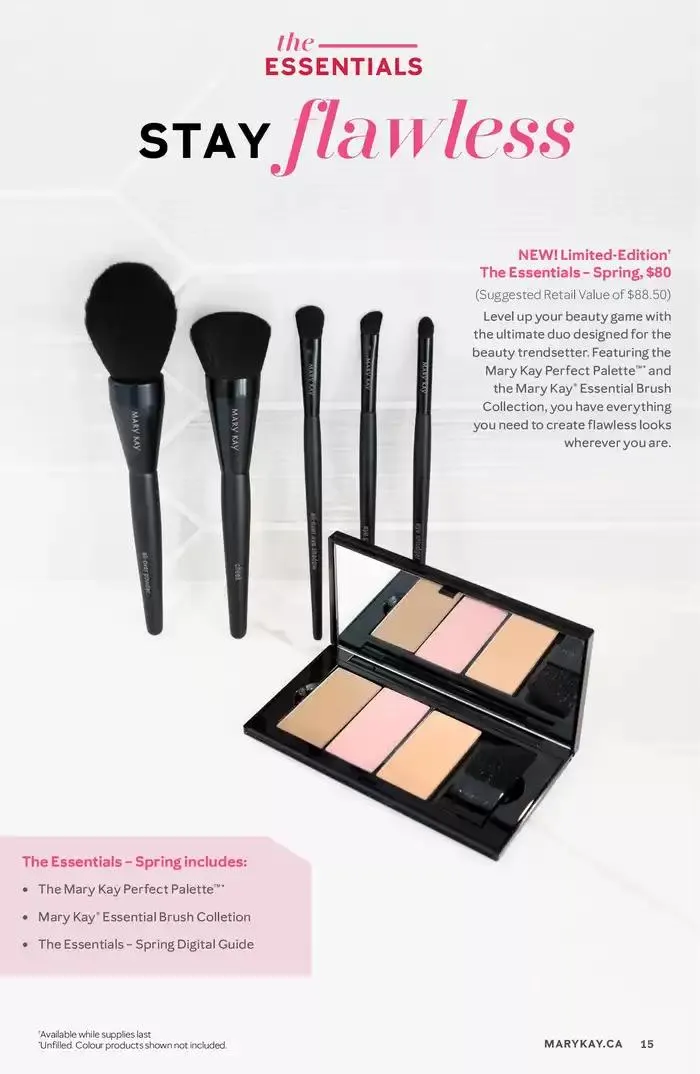 Mary Kay Spring 2025 from February 17 to March 20 2025 - flyer page 15