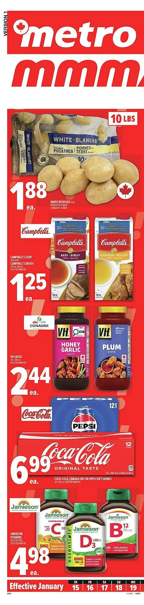 Metro flyer from January 15 to January 22 2026 - flyer page 2