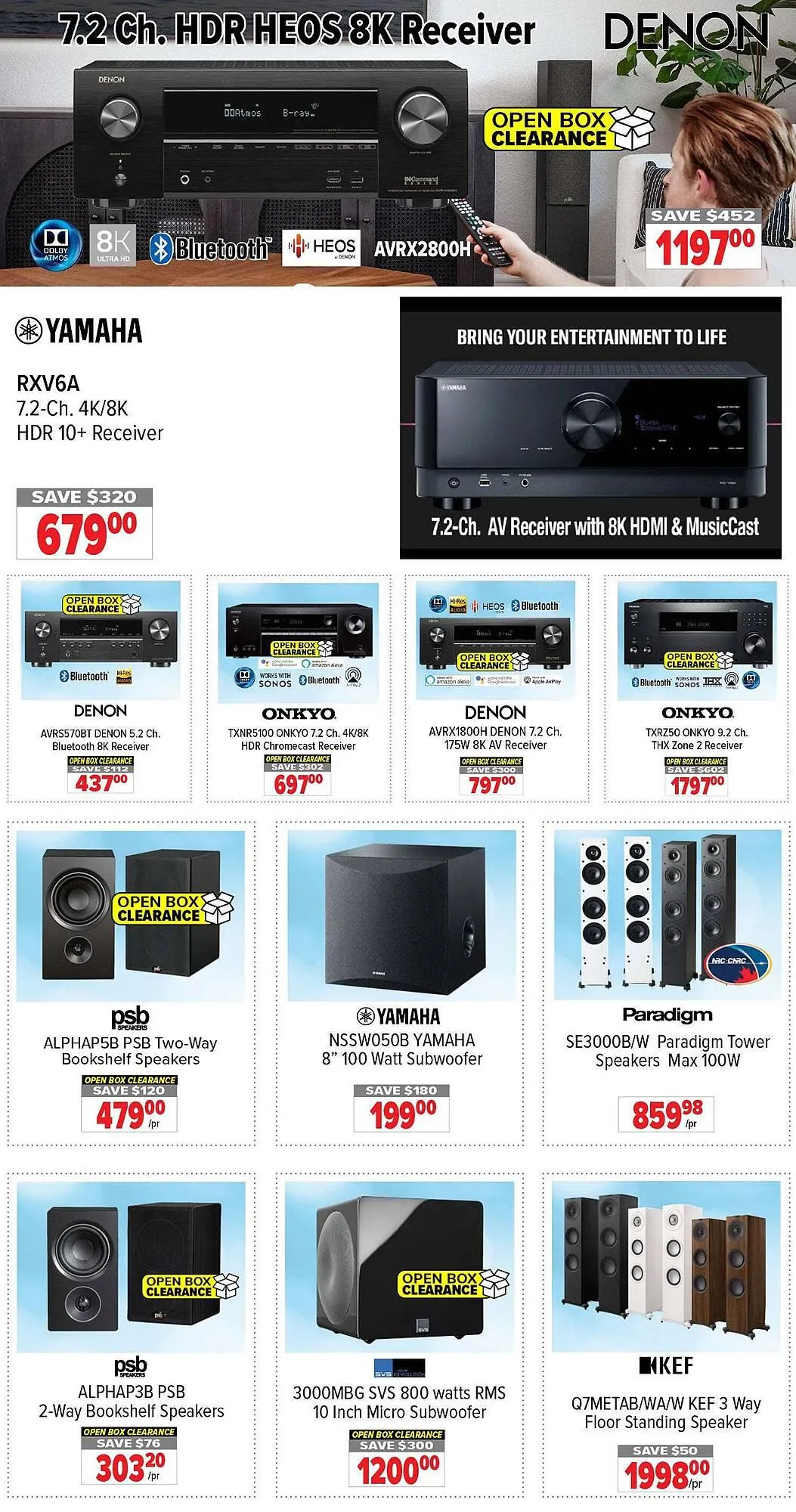 2001 Audio Video flyer from January 9 to January 16 2026 - flyer page 4