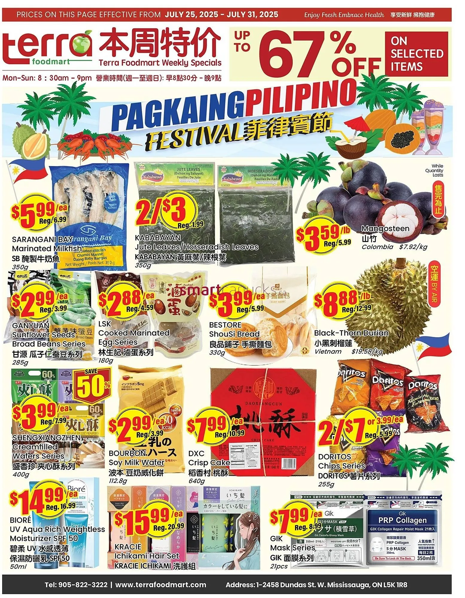 Terra Foodmart flyer - 1