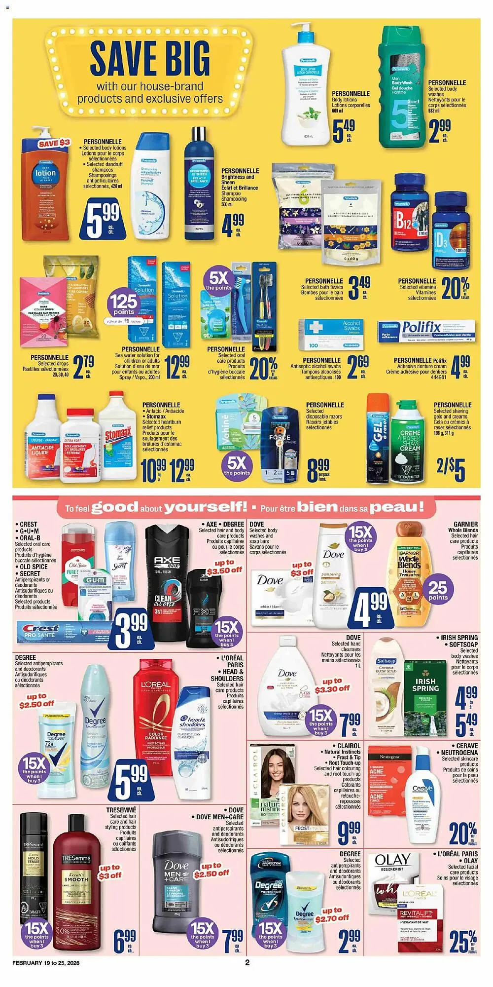Jean Coutu flyer from February 19 to February 26 2026 - flyer page 2