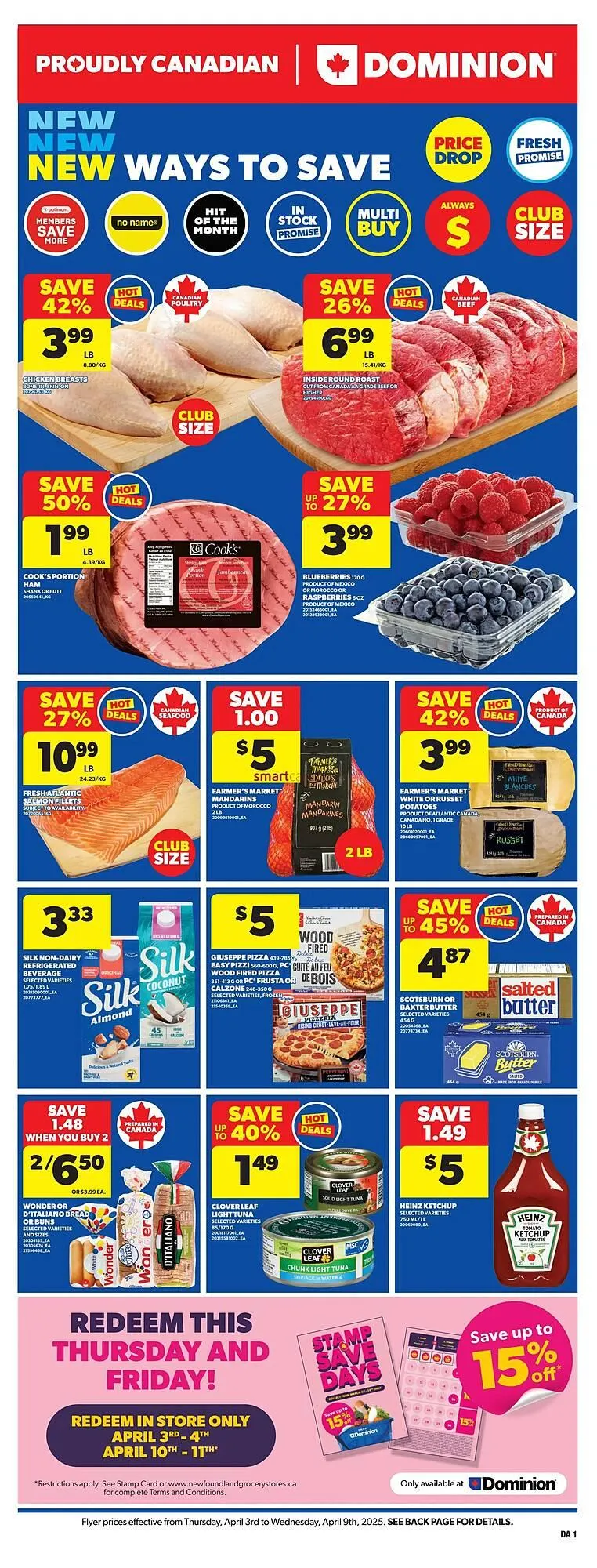 Dominion flyer from April 3 to April 9 2025 - flyer page 3