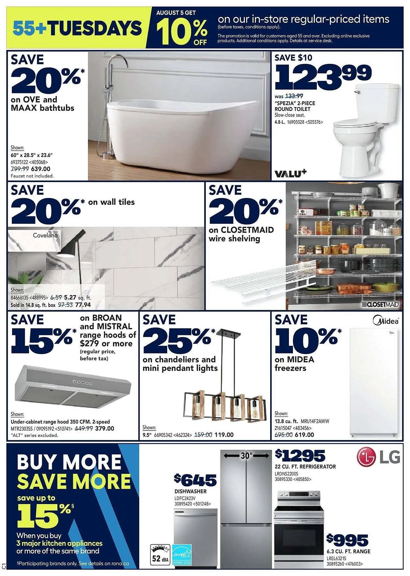 RONA flyer from August 1 to August 8 2025 - flyer page 4