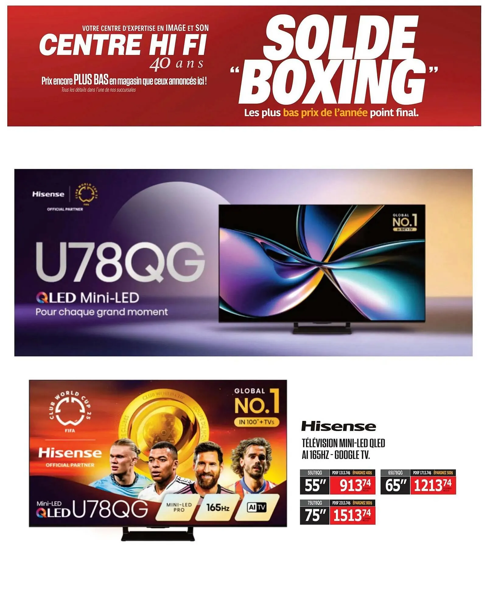 Centre Hi-Fi flyer from January 9 to January 15 2026 - flyer page 31