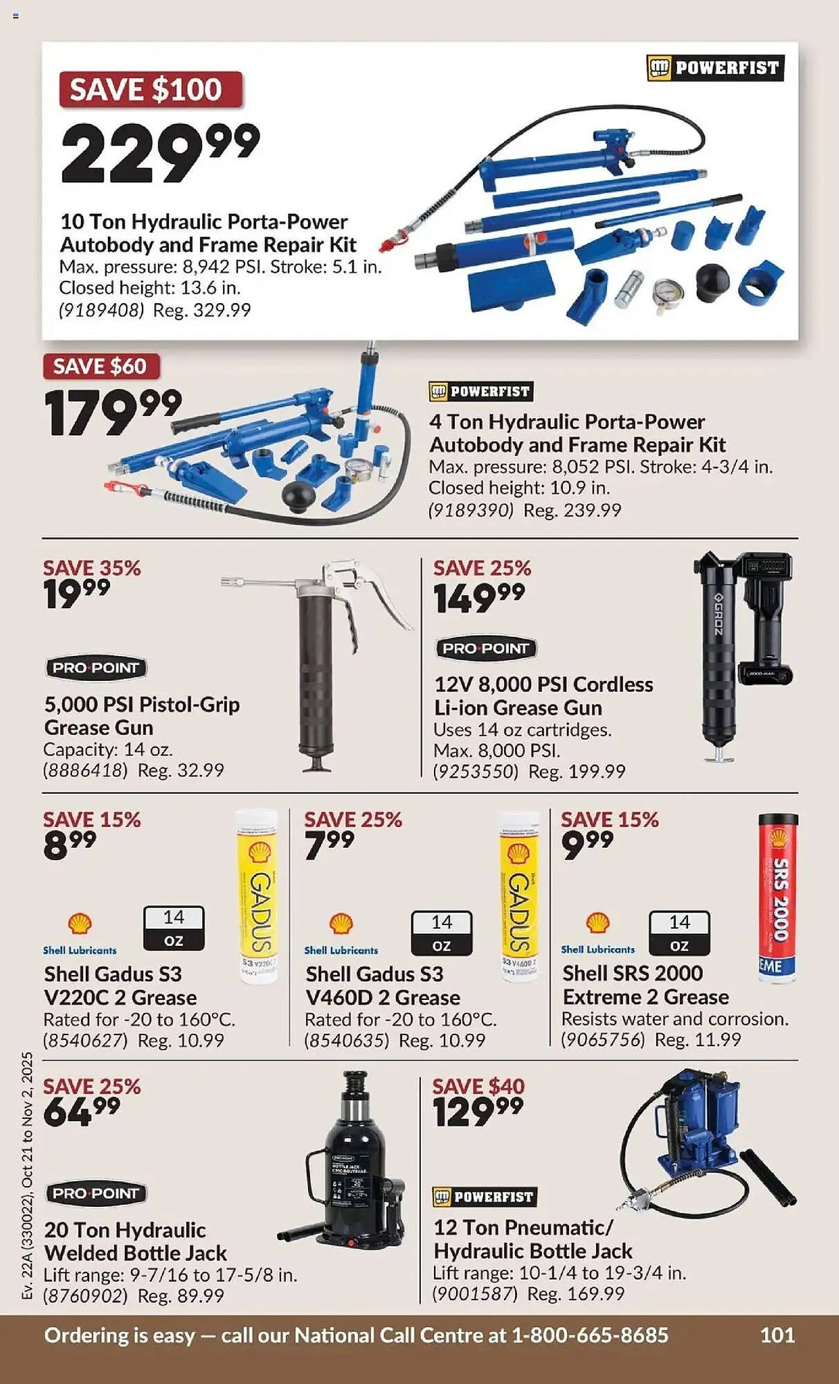 Princess Auto flyer from October 21 to November 2 2025 - flyer page 122