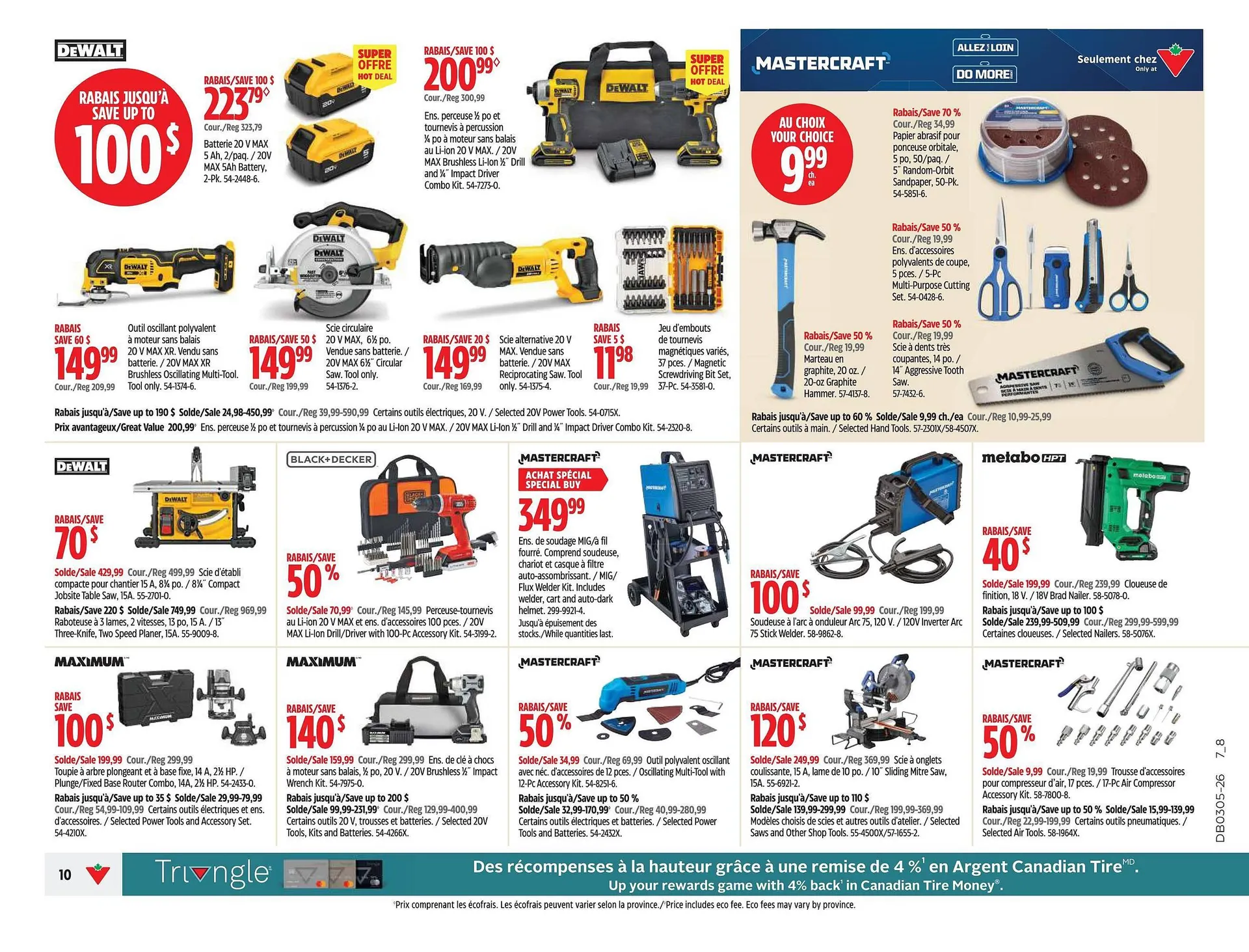 Canadian Tire flyer from January 29 to February 4 2026 - flyer page 10