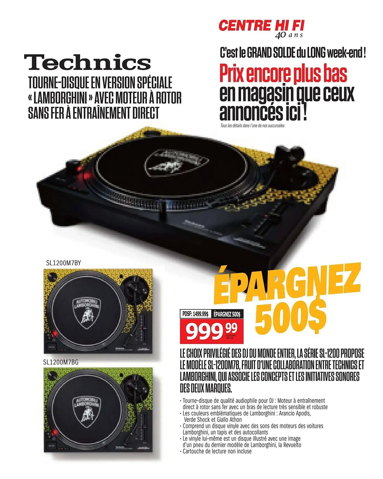 Centre Hi-Fi flyer from August 29 to September 4 2025 - flyer page 33