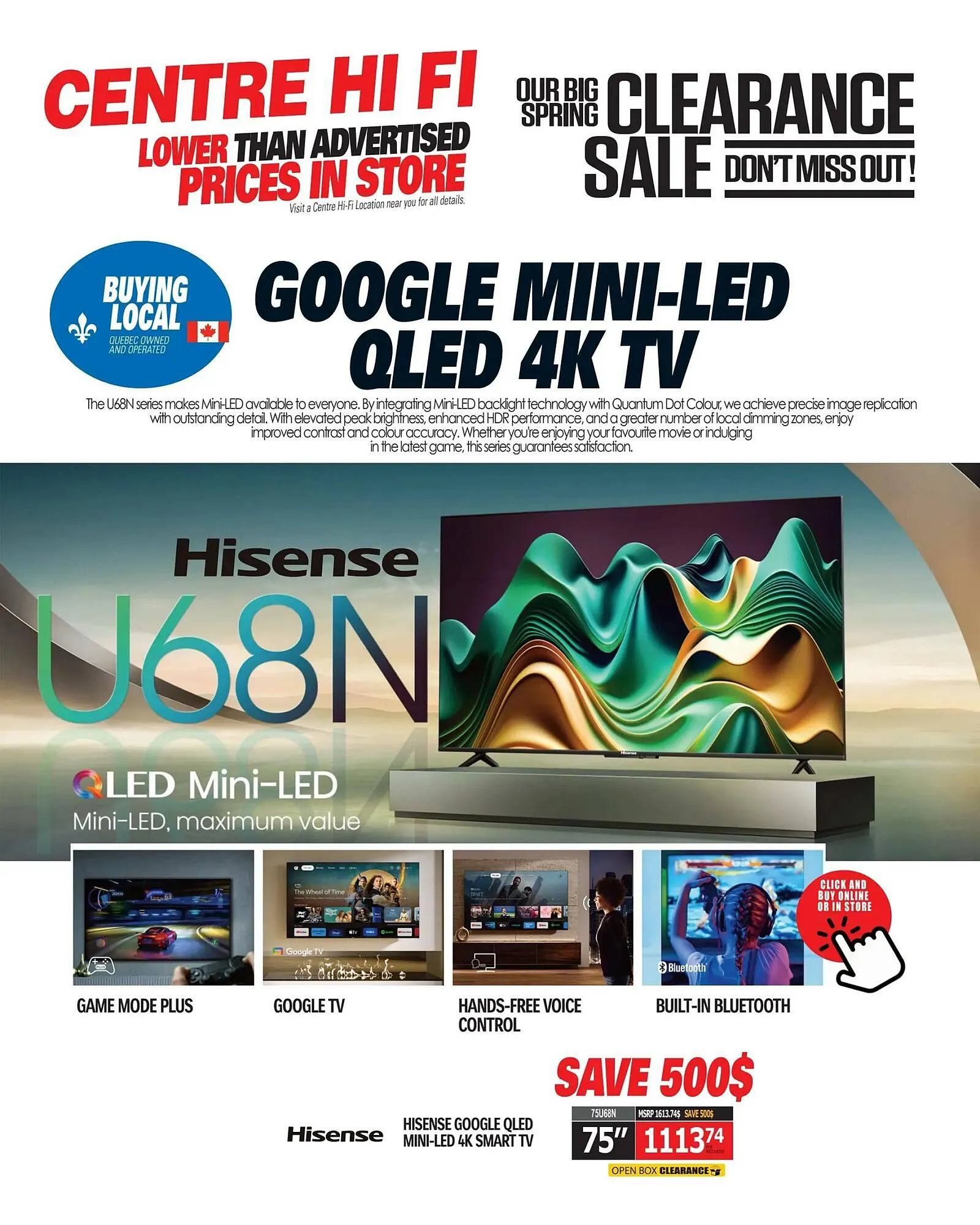 Centre Hi-Fi flyer from April 11 to April 17 2025 - flyer page 16