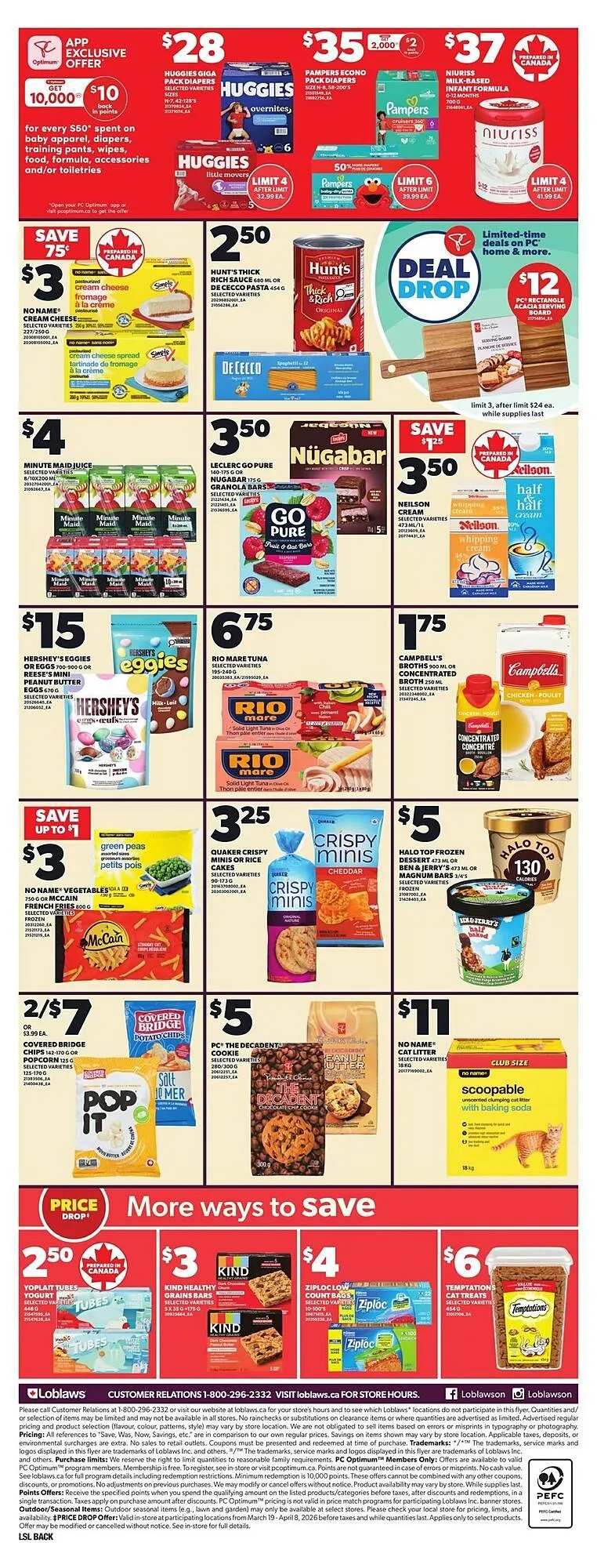Loblaws flyer from March 19 to March 25 2026 - flyer page 4