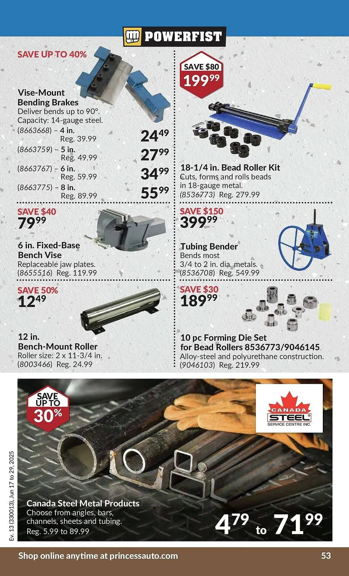 Princess Auto flyer from June 16 to June 23 2025 - flyer page 56