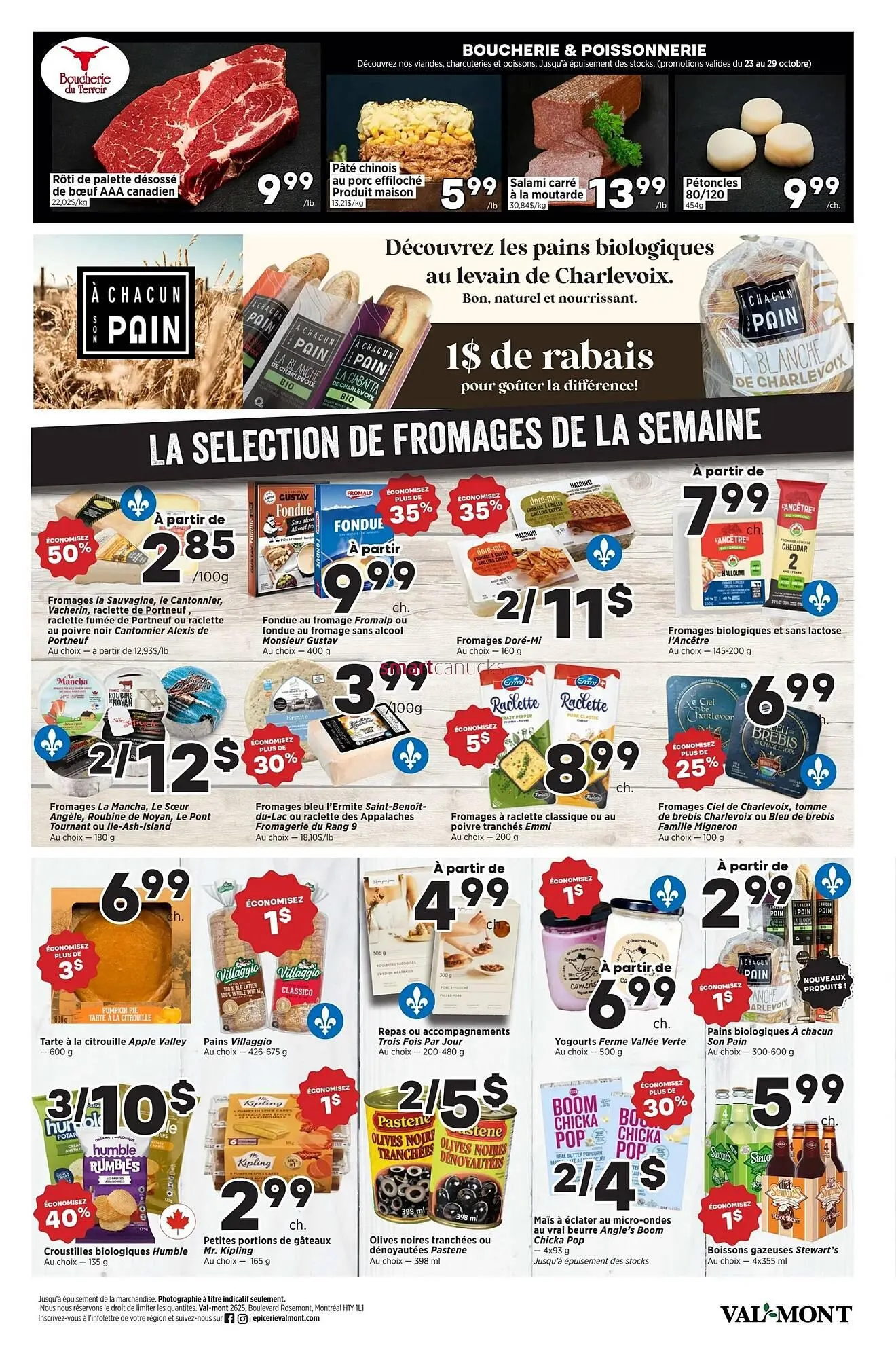 Val-Mont flyer from October 23 to October 29 2025 - flyer page 3
