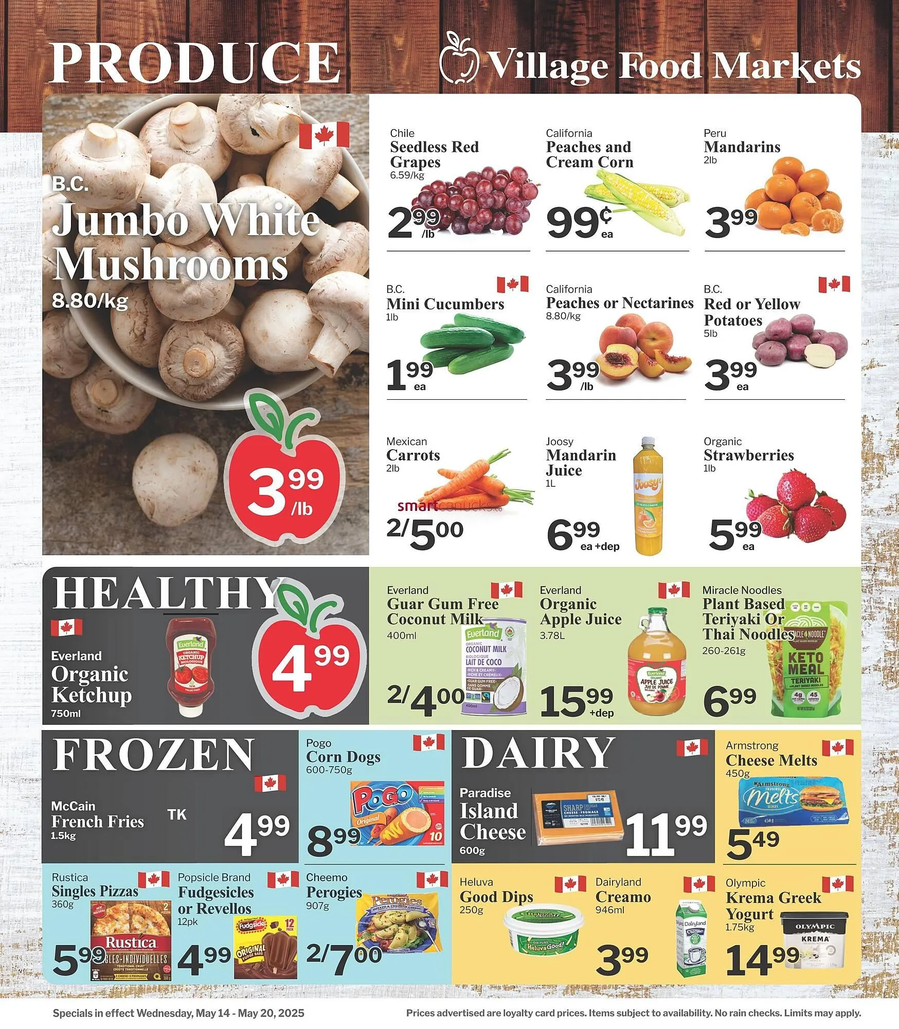Village Food Markets flyer from May 15 to May 21 2025 - flyer page 3