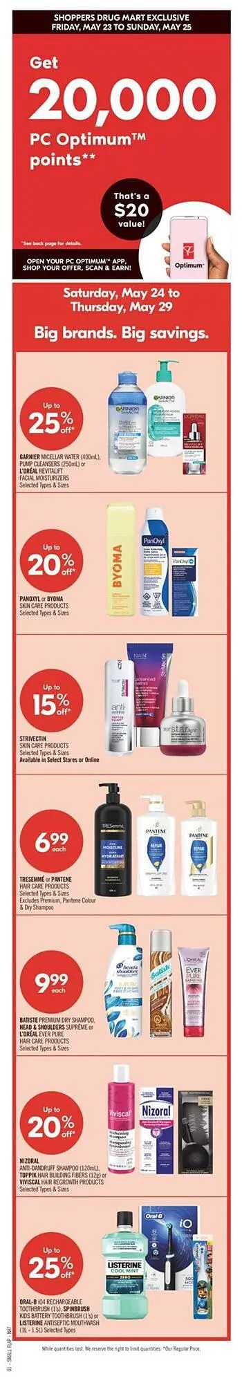 Shoppers Drug Mart flyer from May 24 to May 30 2025 - flyer page 4