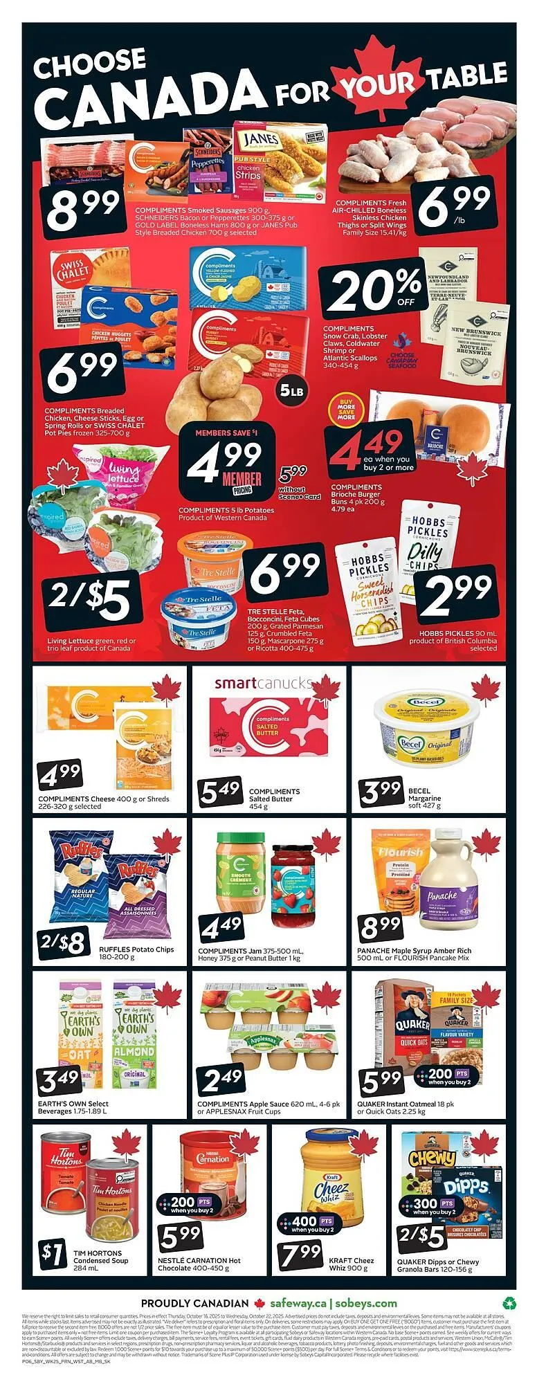 Safeway flyer from October 16 to October 22 2025 - flyer page 3