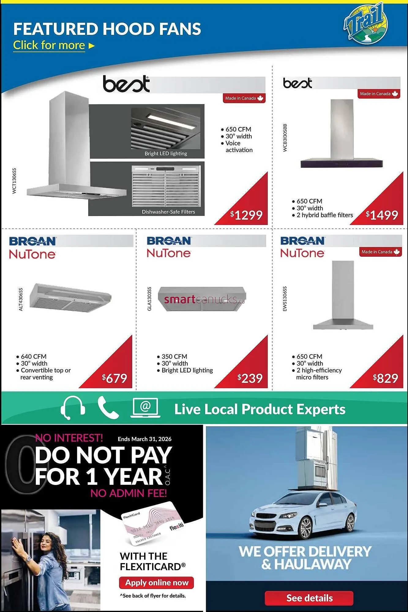 Trail Appliances flyer from March 12 to March 15 2026 - flyer page 5
