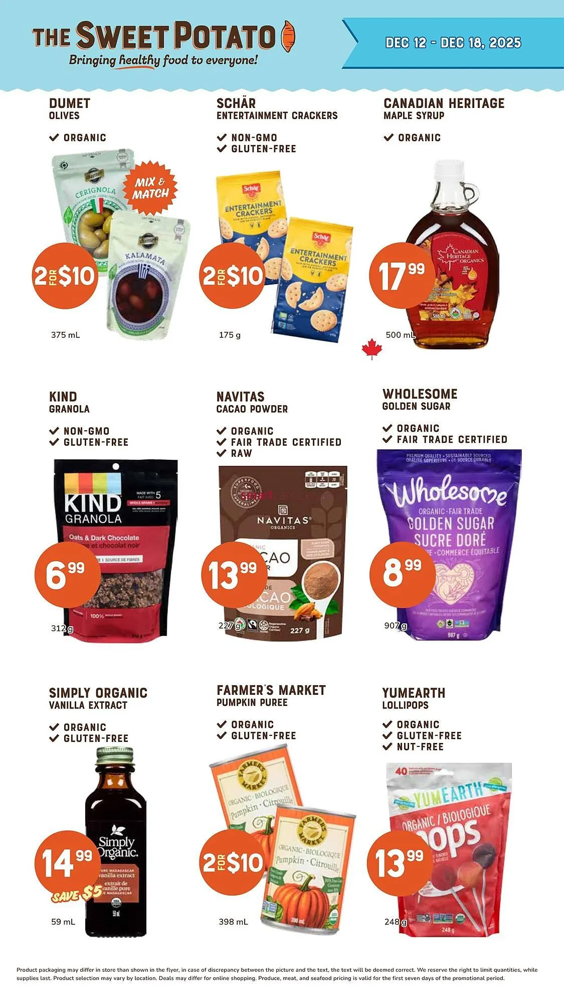 The Sweet Potato flyer from December 12 to December 18 2025 - flyer page 7