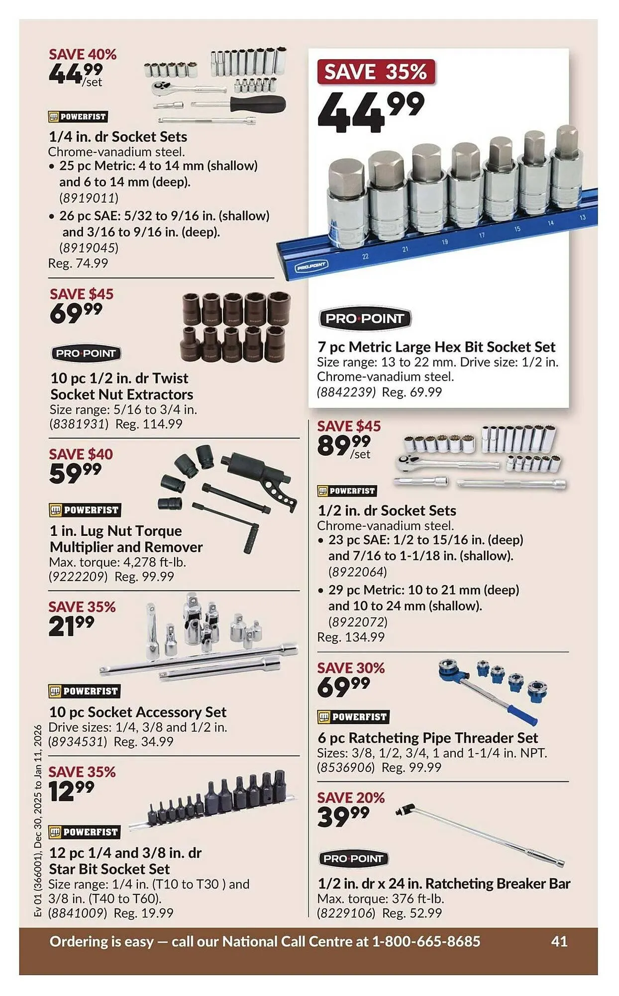 Princess Auto flyer from December 26 to January 2 2026 - flyer page 45