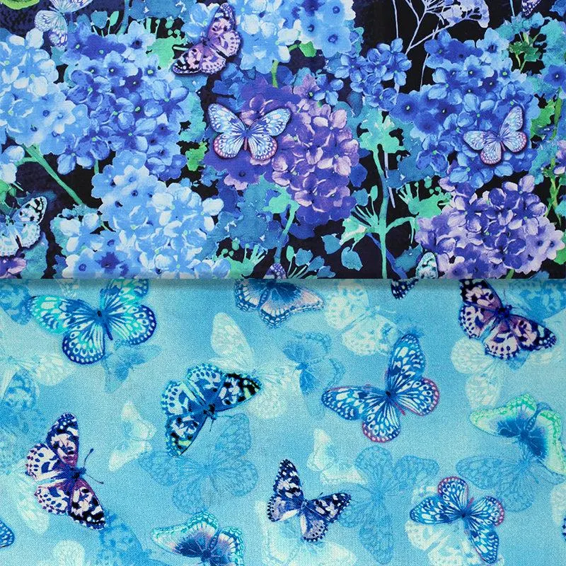 Butterfly Bliss - 45" - 100% cotton