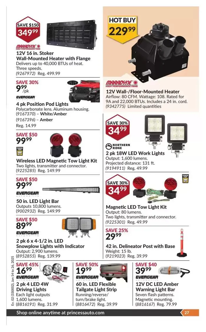 National Sale from January 14 to January 26 2025 - flyer page 32