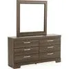 Sonoma Dresser and Mirror - Chablis Pear