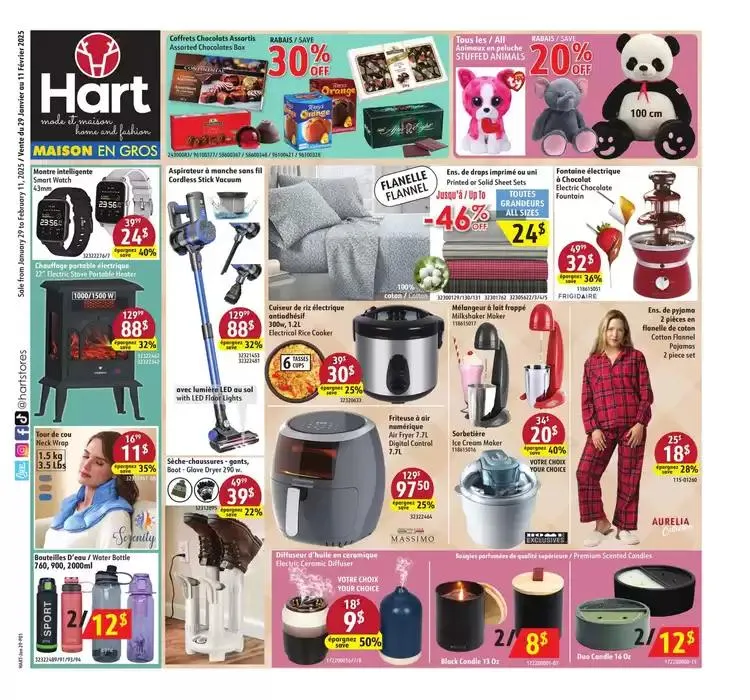 Flyer from January 29 to February 11 2025 - flyer page 1