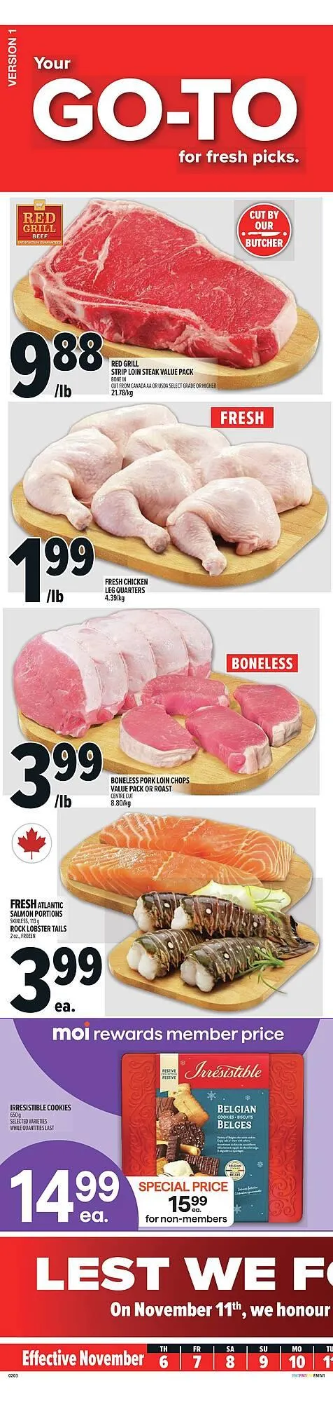 Metro flyer from November 6 to November 13 2025 - flyer page 2