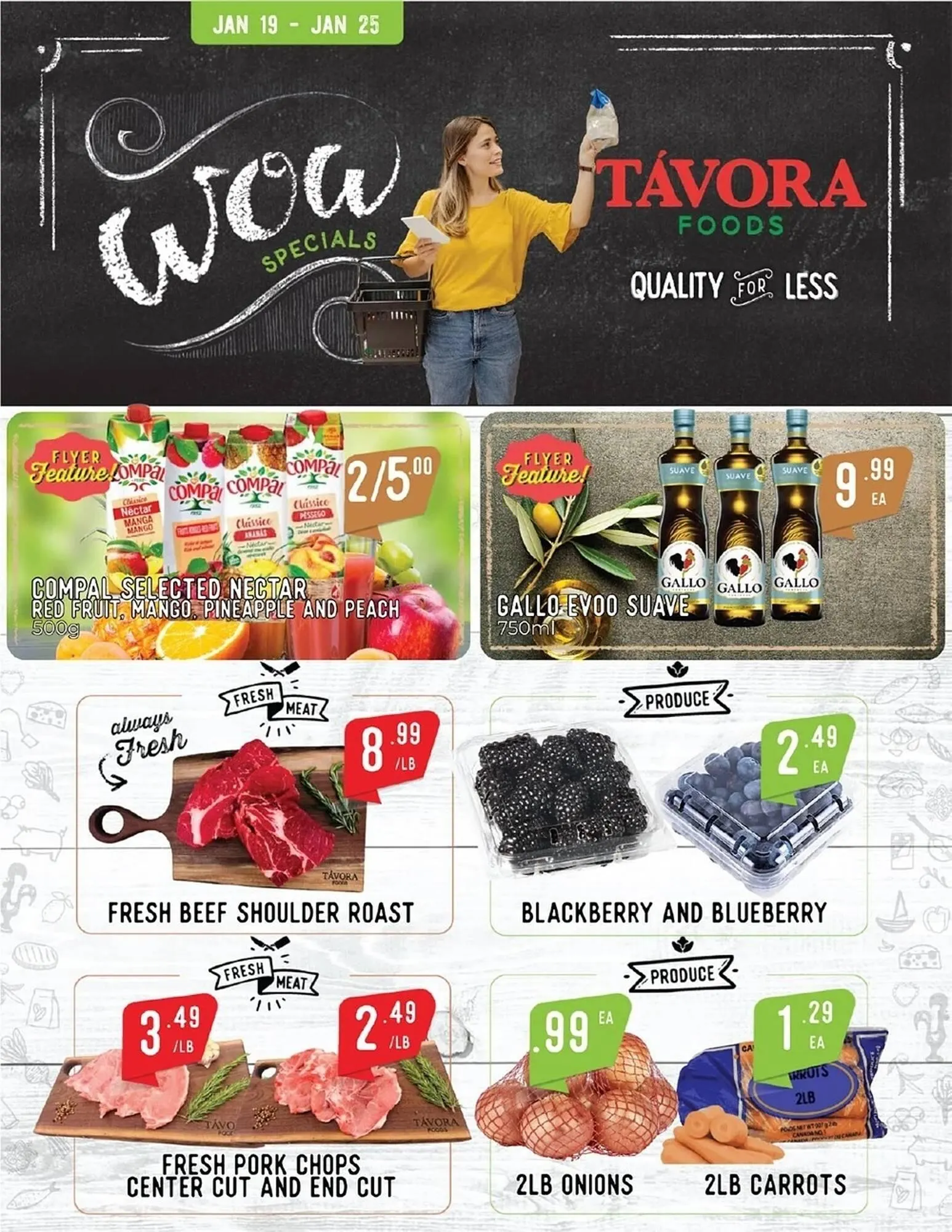 Tavora Foods flyer - 1