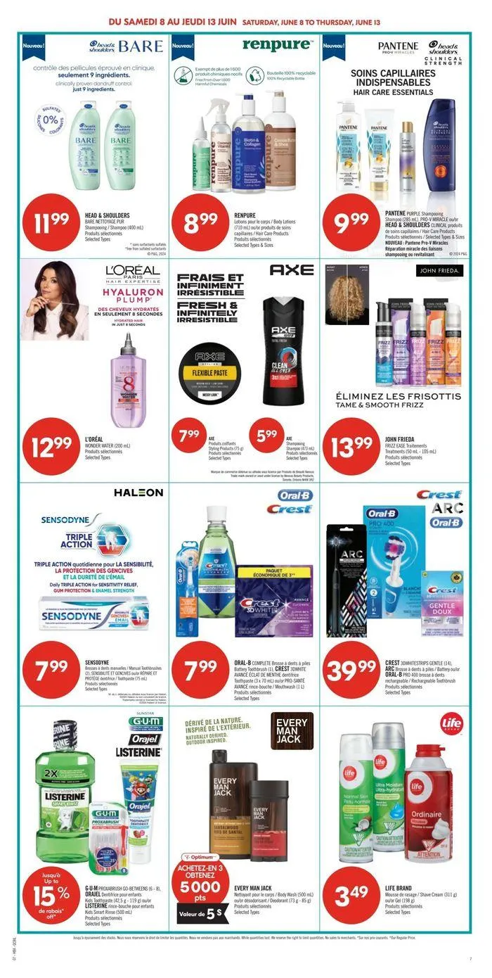 Shoppers Drug Mart Weekly ad from June 8 to June 13 2024 - flyer page 5