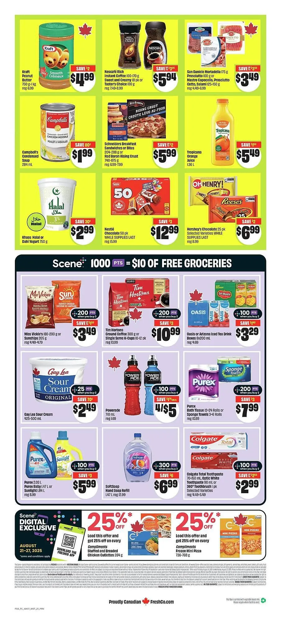FreshCo flyer from August 21 to August 28 2025 - flyer page 3