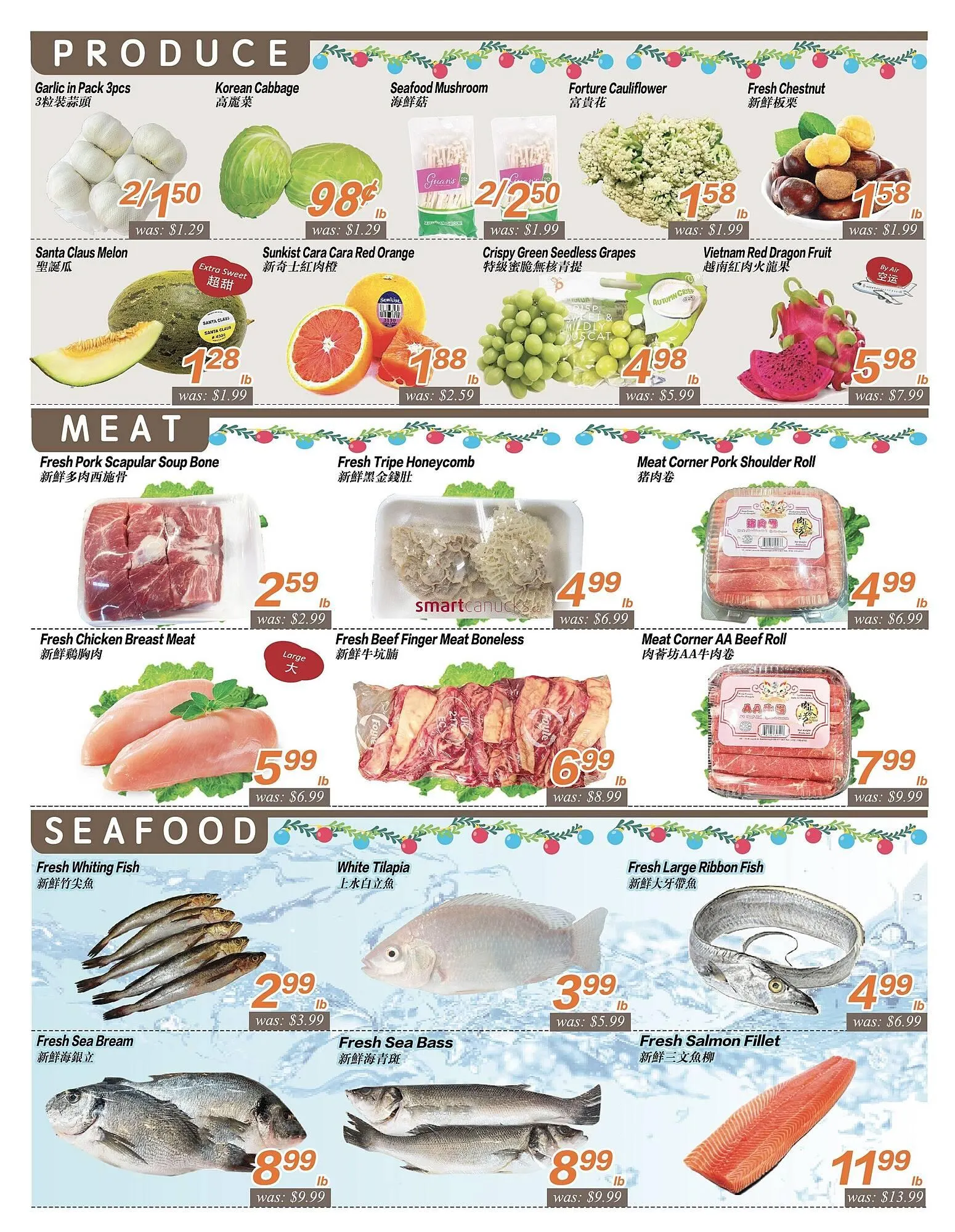 Seasons Foodmart flyer from December 19 to December 25 2025 - flyer page 3