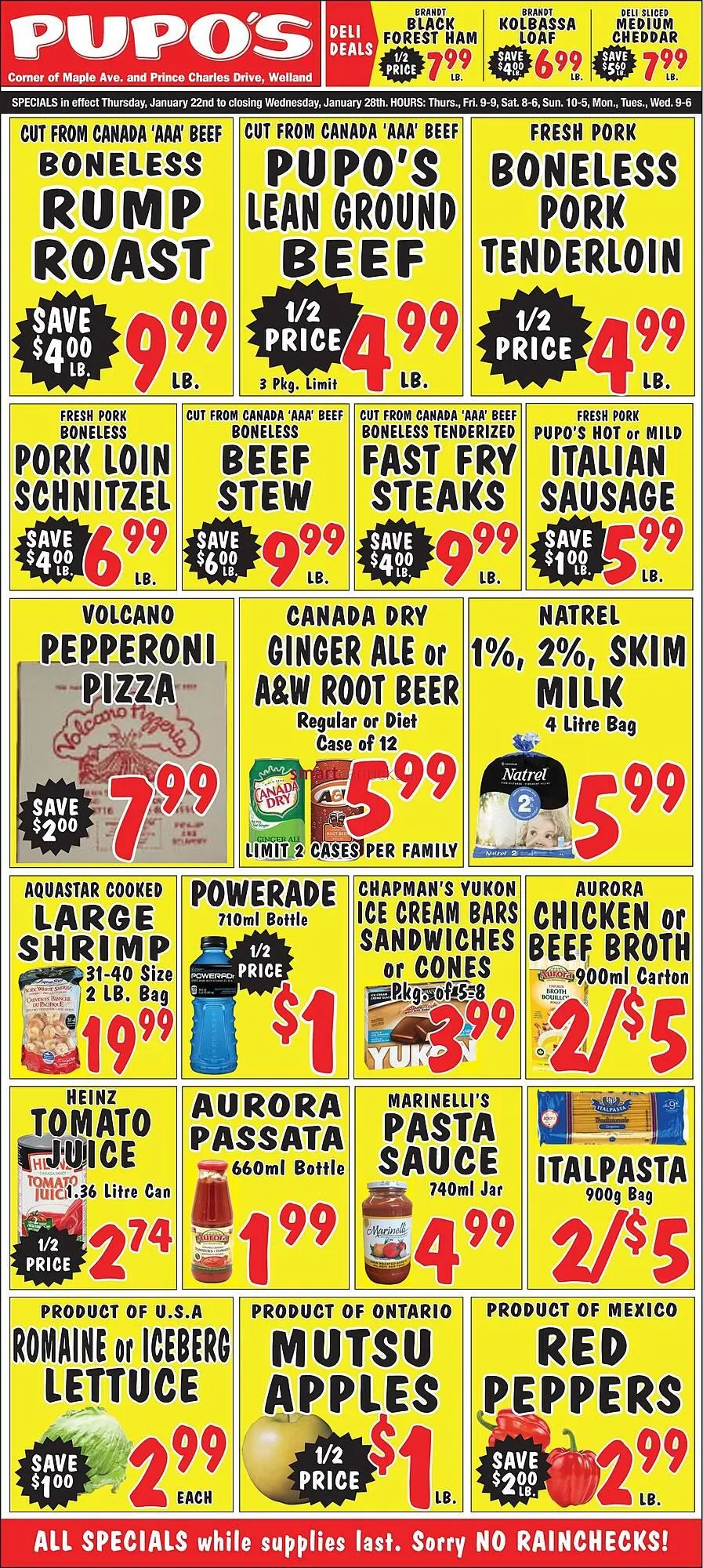 Pupos Food Market flyer - 1