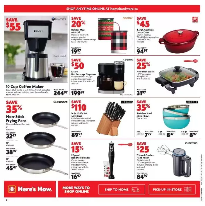 Current deals and offers from December 5 to December 18 2024 - flyer page 9