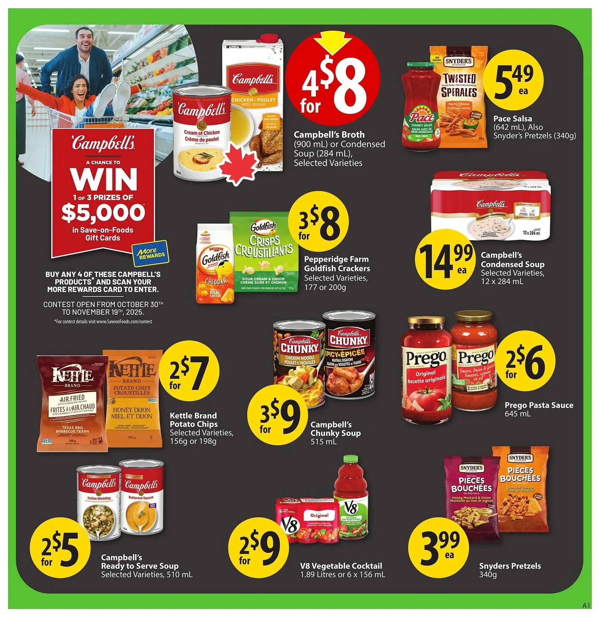 Save on Foods flyer from October 31 to November 20 2025 - flyer page 14