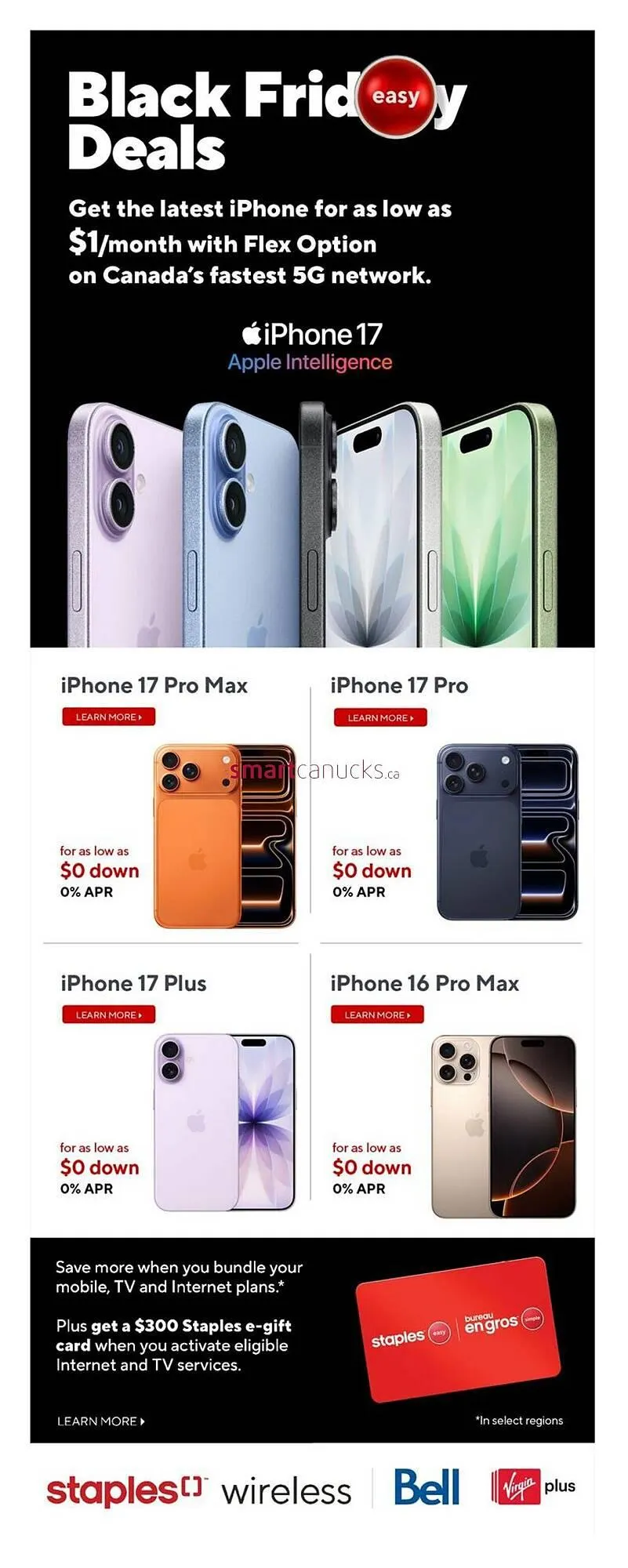 Staples flyer from November 27 to December 3 2025 - flyer page 12