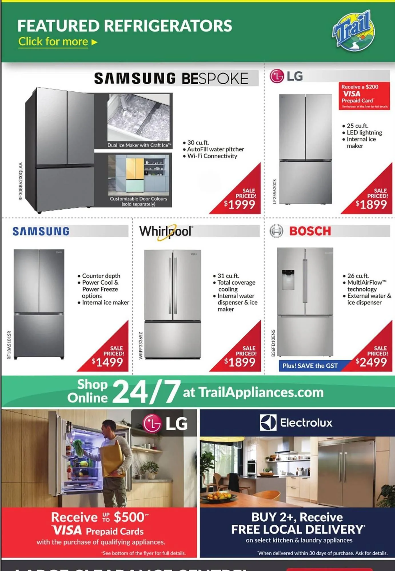 Trail Appliances flyer from May 22 to May 28 2025 - flyer page 2