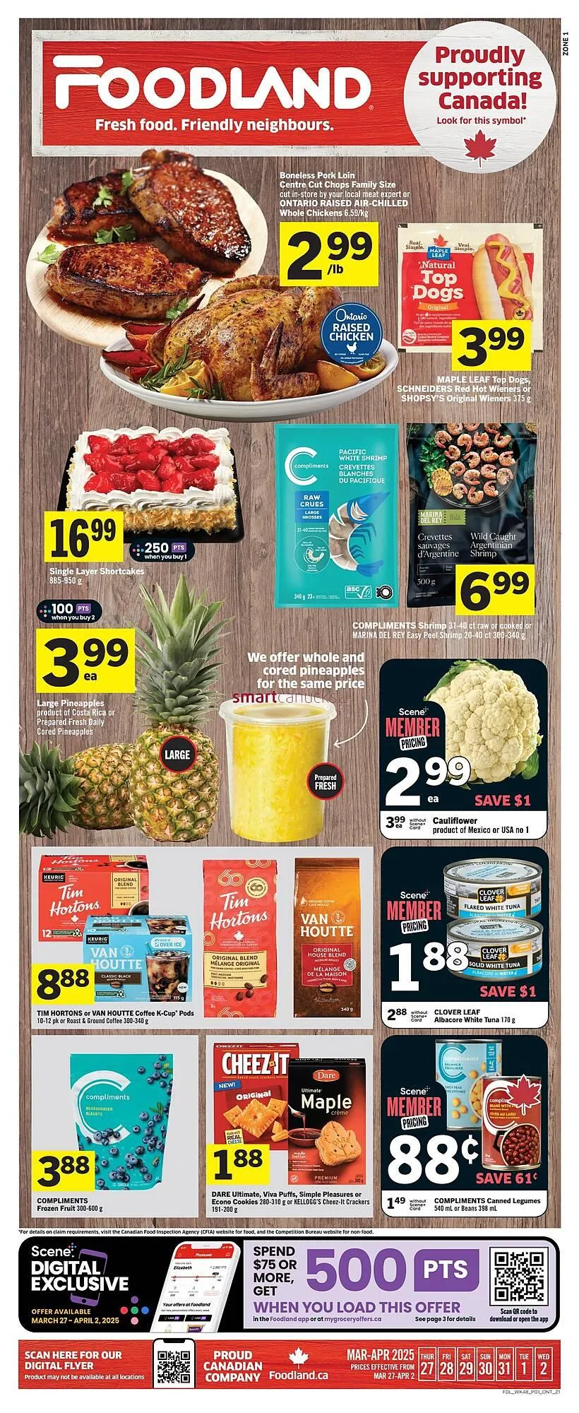 Foodland flyer from March 27 to April 2 2025 - flyer page 2