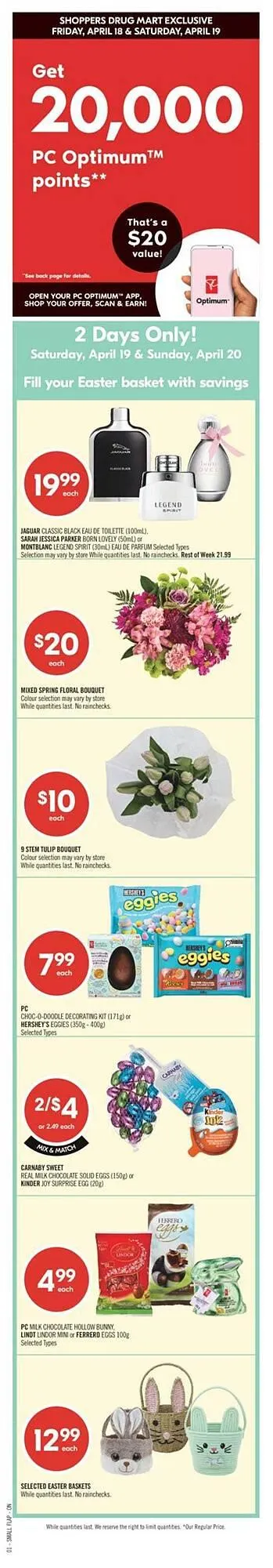 Shoppers Drug Mart flyer from April 19 to April 25 2025 - flyer page 2