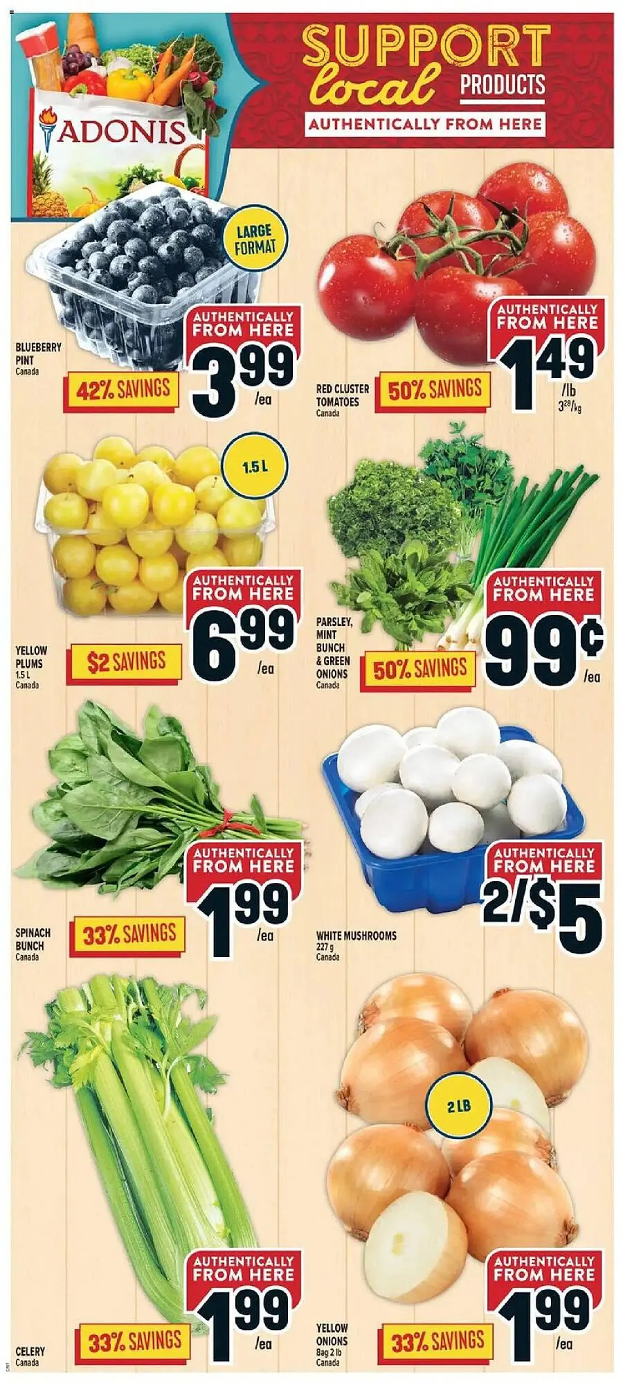 Marché Adonis flyer from July 17 to July 24 2025 - flyer page 3