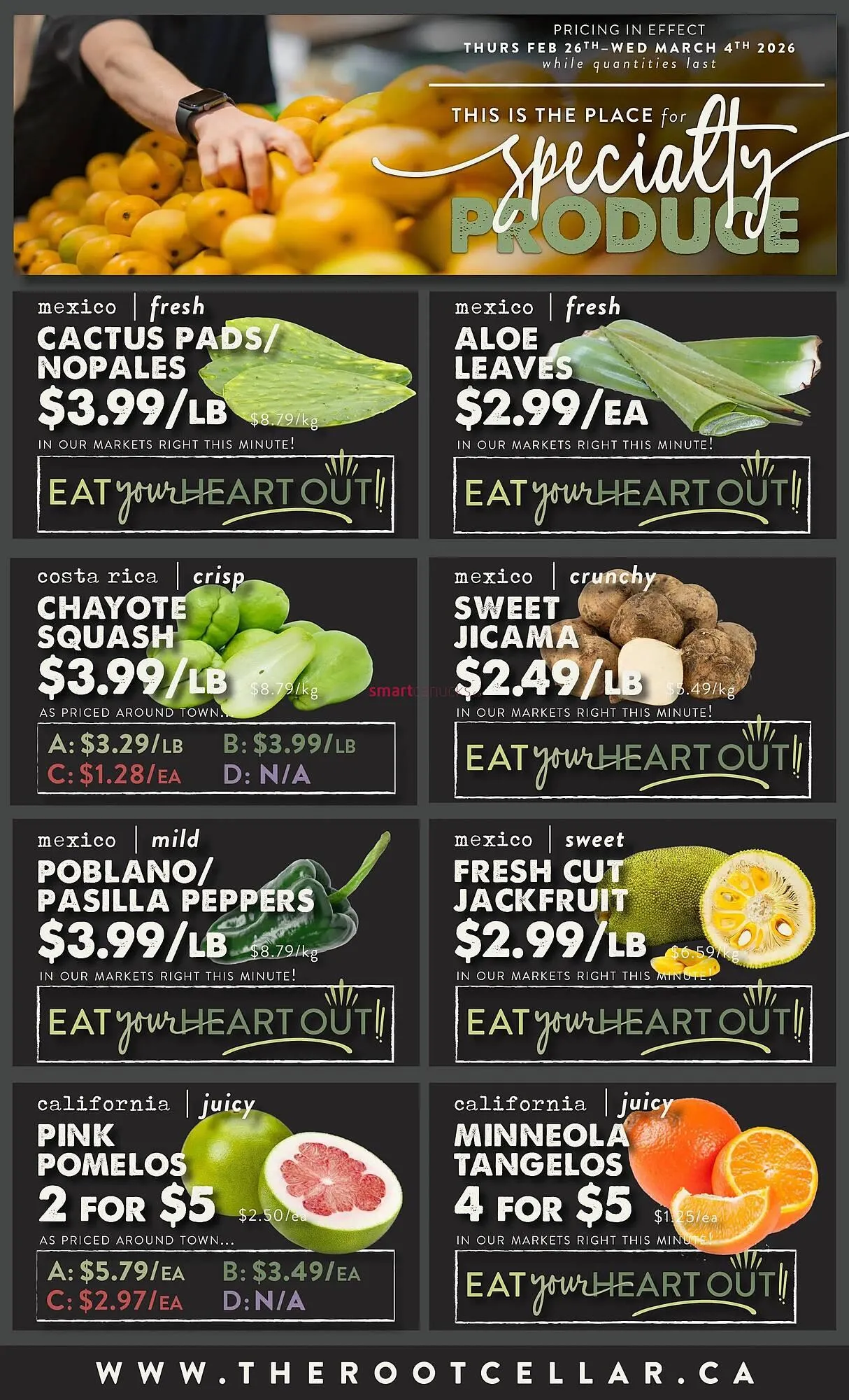 The Root Cellar flyer from February 26 to March 4 2026 - flyer page 3